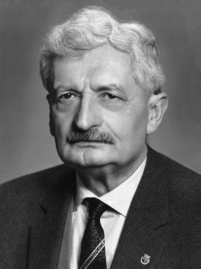 Hermann Oberth in the 1950s. Image source: Wikimedia Commons.