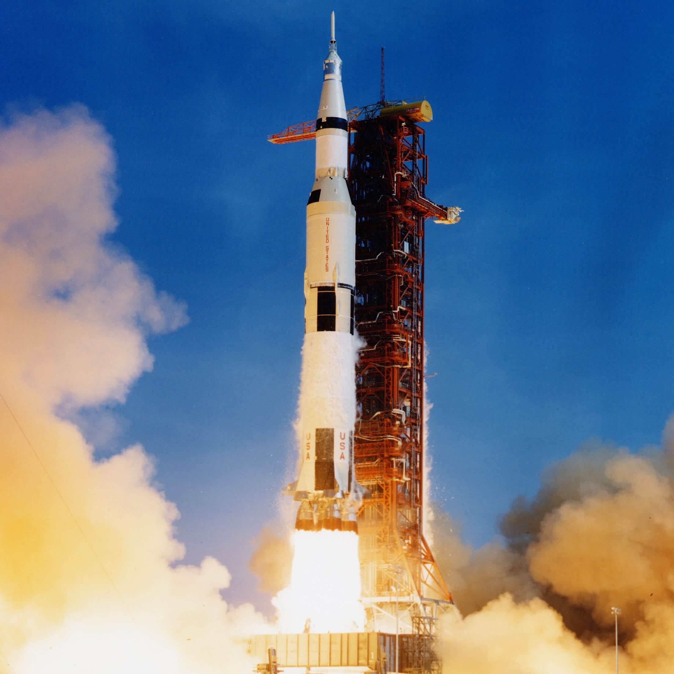 Apollo 11 Saturn V launch vehicle
